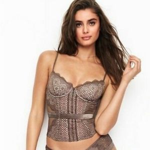 Victoria's Secret bustier bra top, size 32b